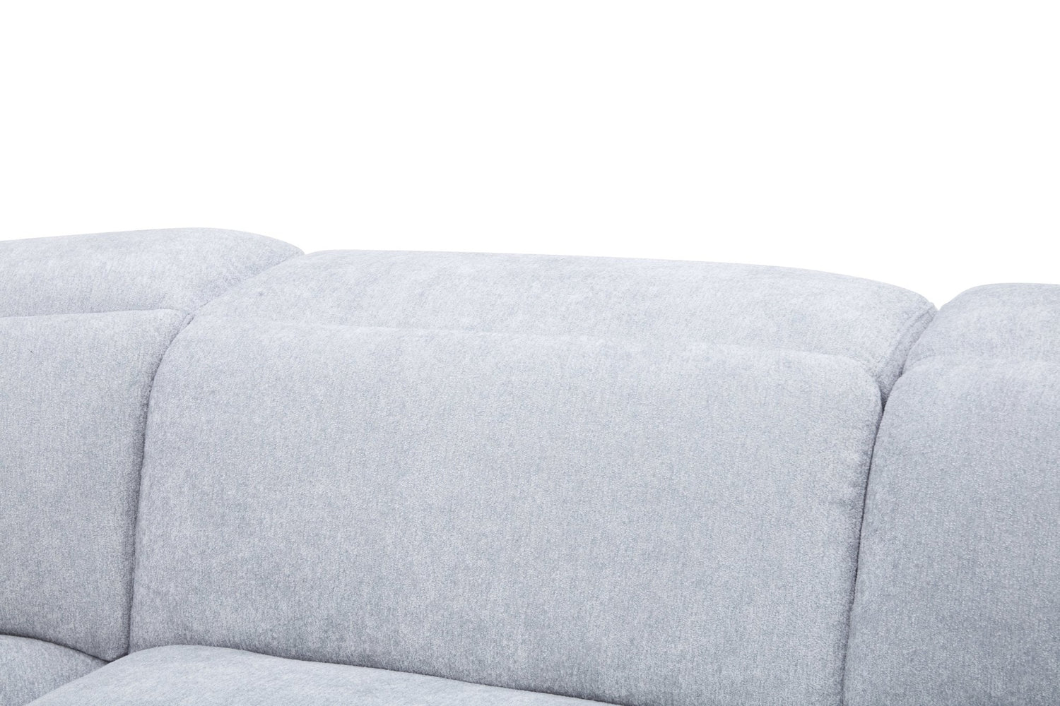 Seequence Gray Reclining Armless Chair