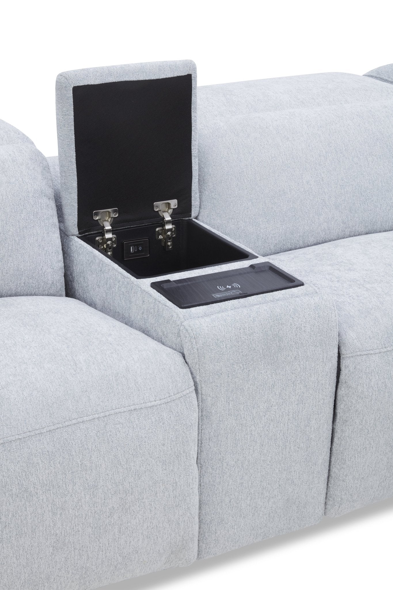 Seequence Motion Sectional With Free Rug