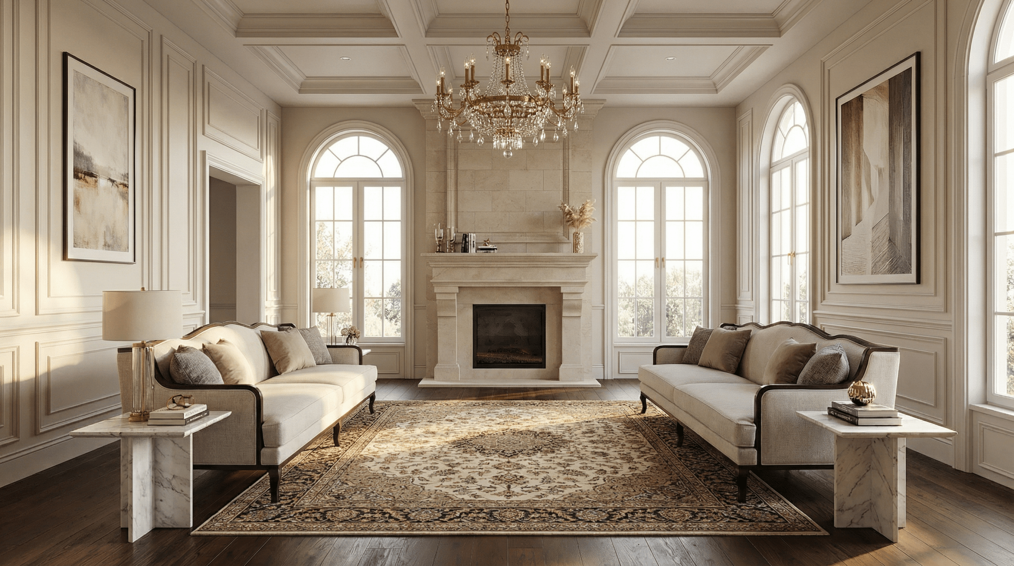 Shoug Grey Sofa Set