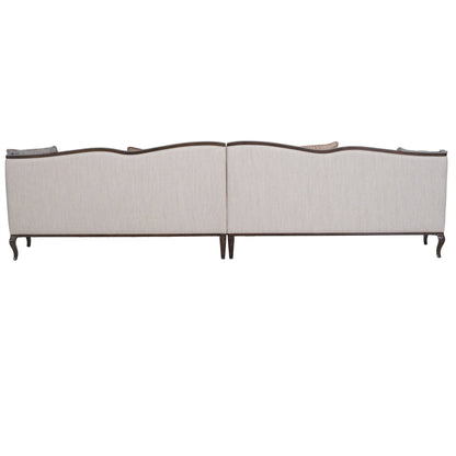 Shouge Grey 5 Seater Sofa (350.5cm)