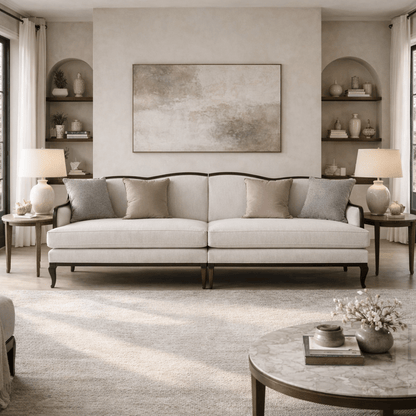 Shouge Grey 5 Seater Sofa (350.5cm)