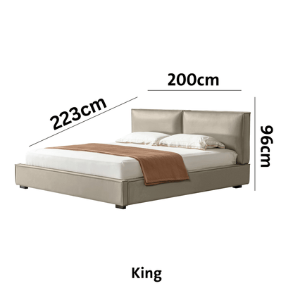 Starlit Sleeper Grey King Bed x W196