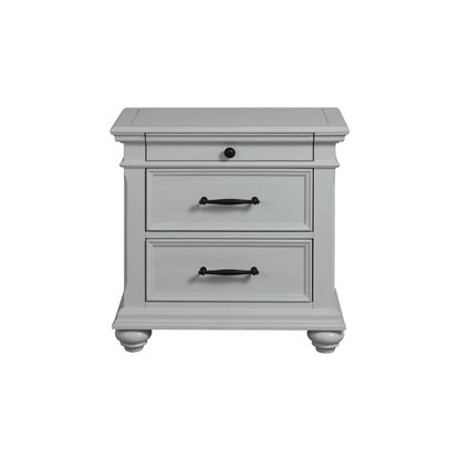 Slater Grey Nightstand