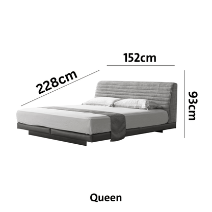Starlit Sleeper Grey King Bed x W196