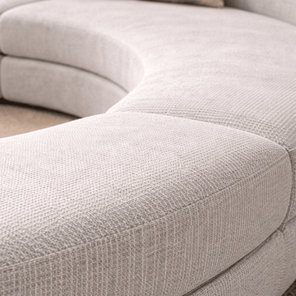Snow Linen Beige Left Chaise Sectional