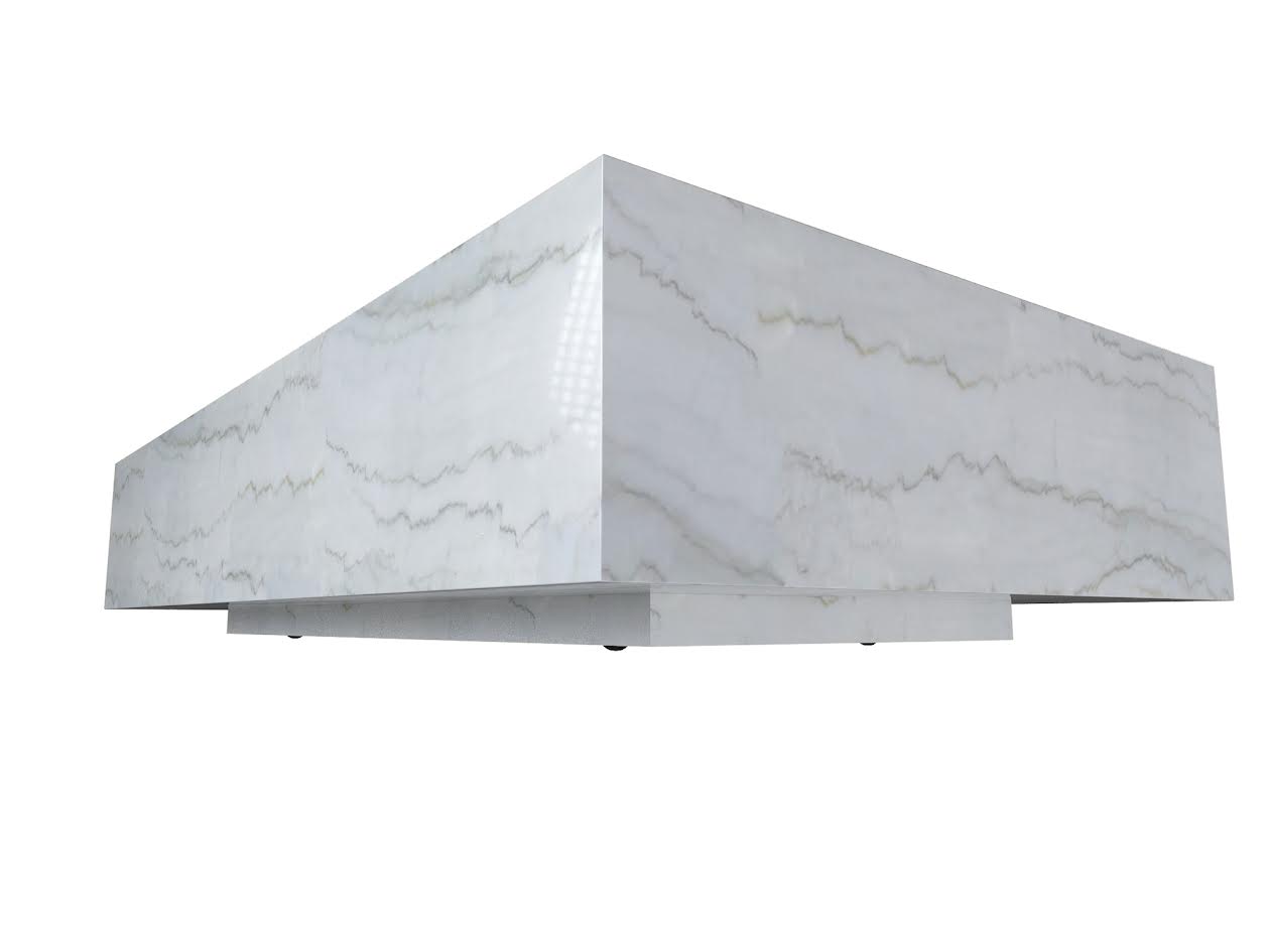 Snowcrest Marble Cocktail Table