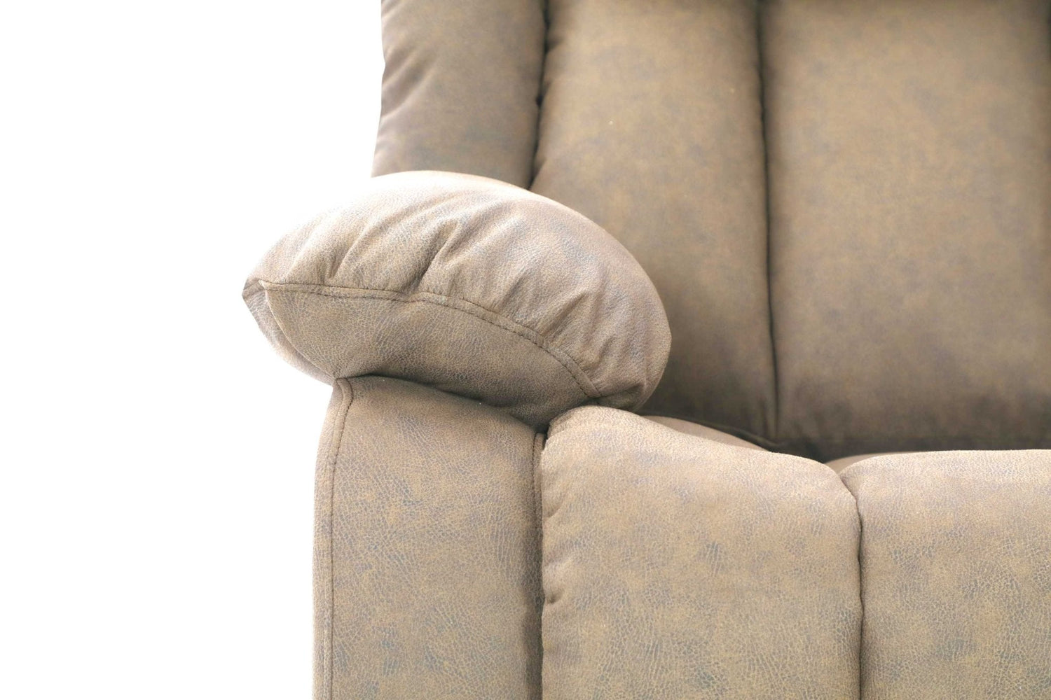 SnugLux Manual Beige Recliner