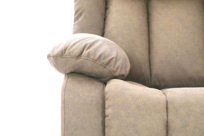 SnugLux Manual Beige Recliner