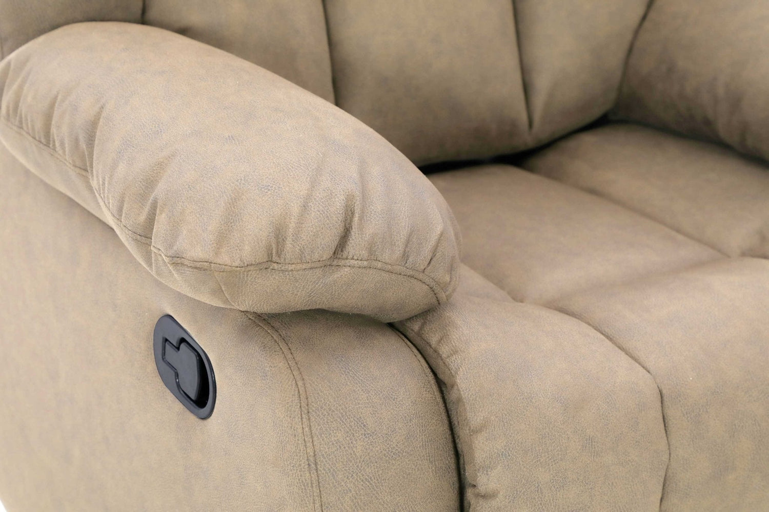 SnugLux Manual Beige Recliner