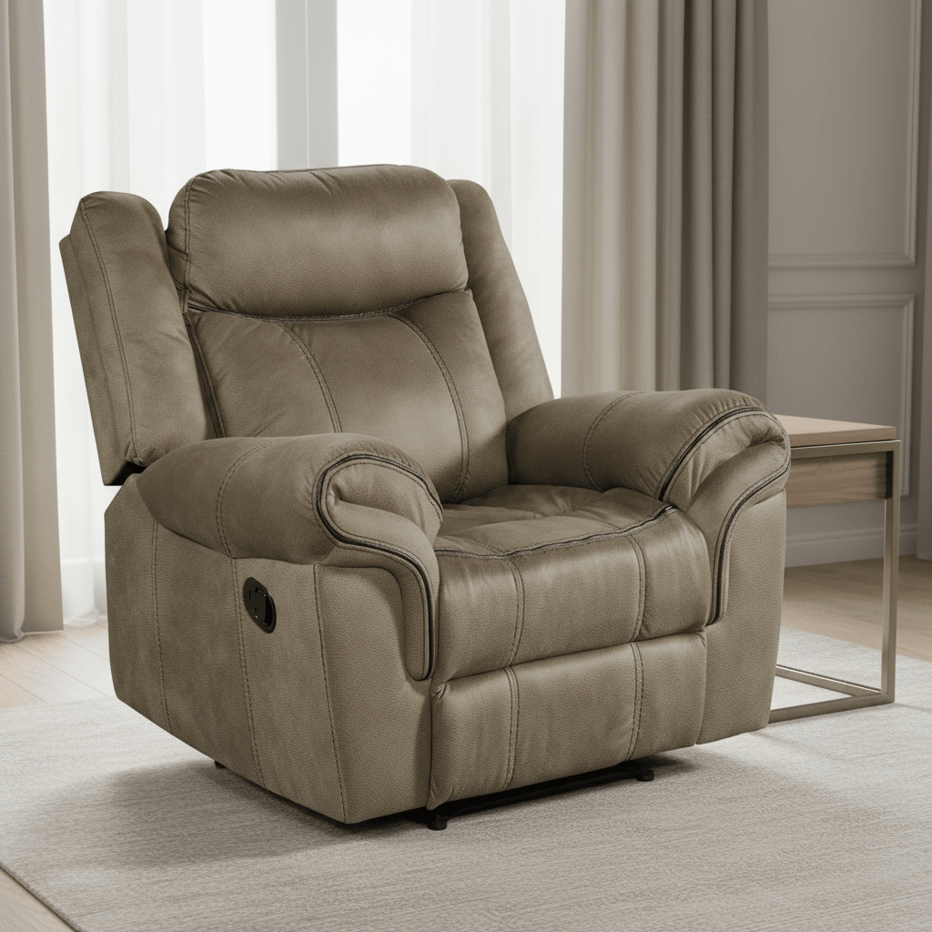 Sorrento Glider Recliner in T101 Brown
