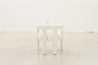 Spartacus Cream Boucle Dining Chair