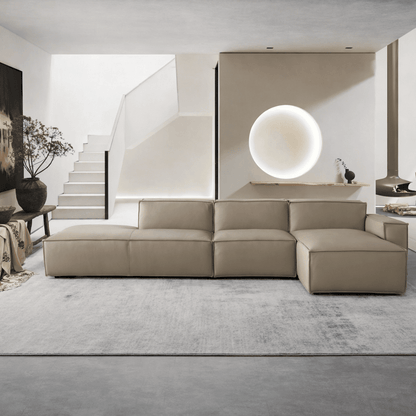 Steffan leather Sectional