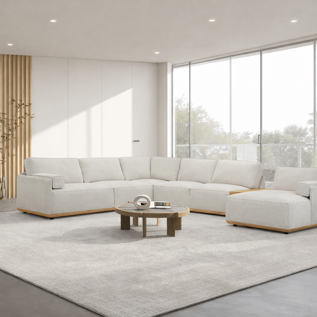 Stylish Grey  Sectional