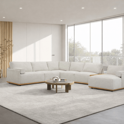 Stylish Grey  Sectional