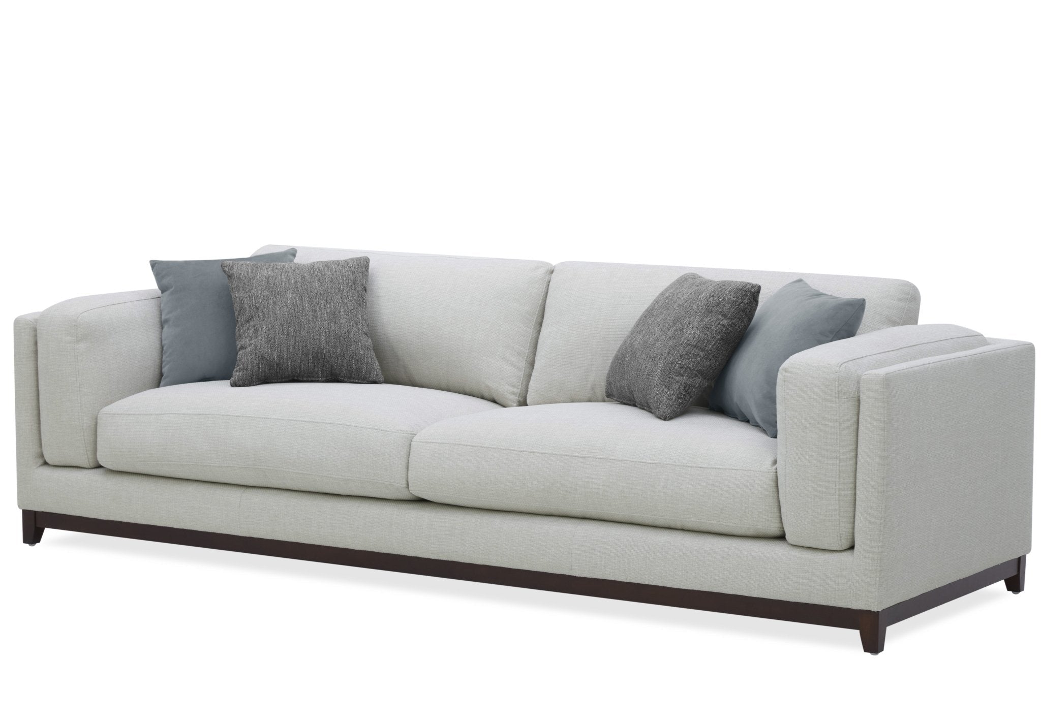 Sydney Warm Grey Sofa 270 cm
