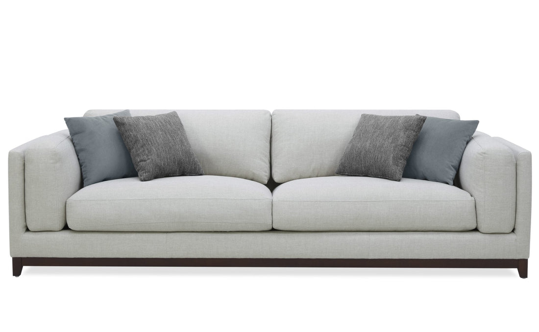 Sydney Warm Grey Sofa 270 cm