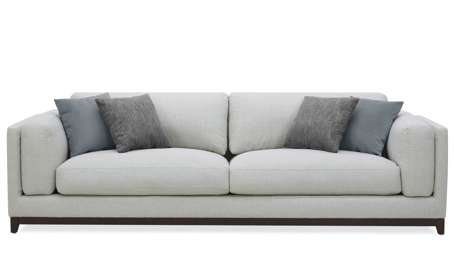 Sydney Warm Grey Sofa 270 cm
