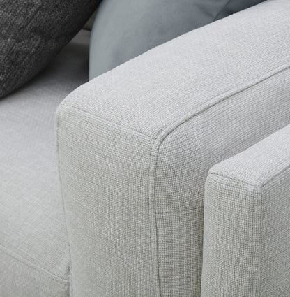 Sydney Warm Grey Sofa 270 cm