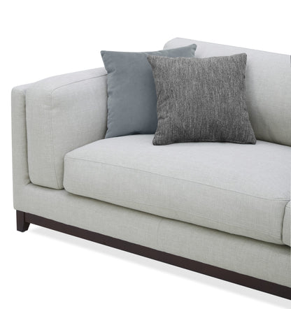 Sydney Warm Grey Sofa 270 cm
