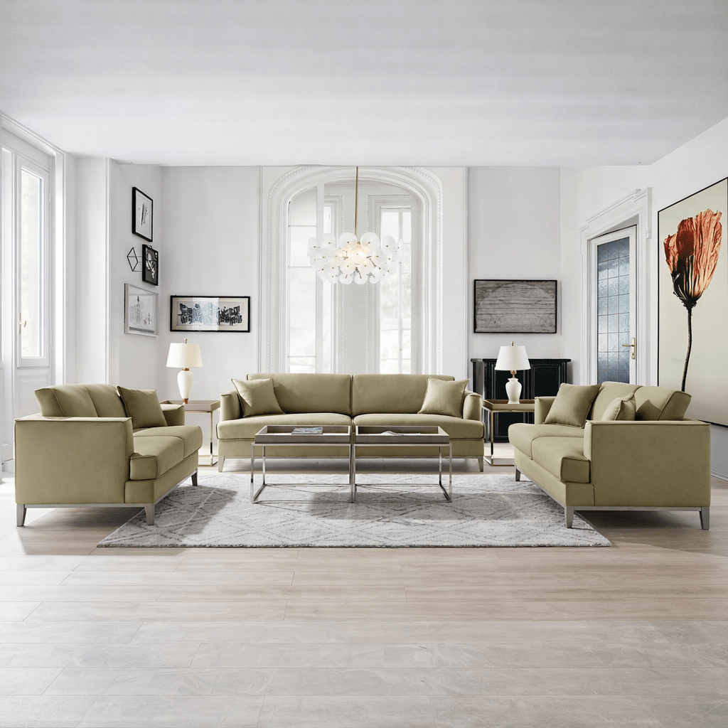 Tan Loveseat