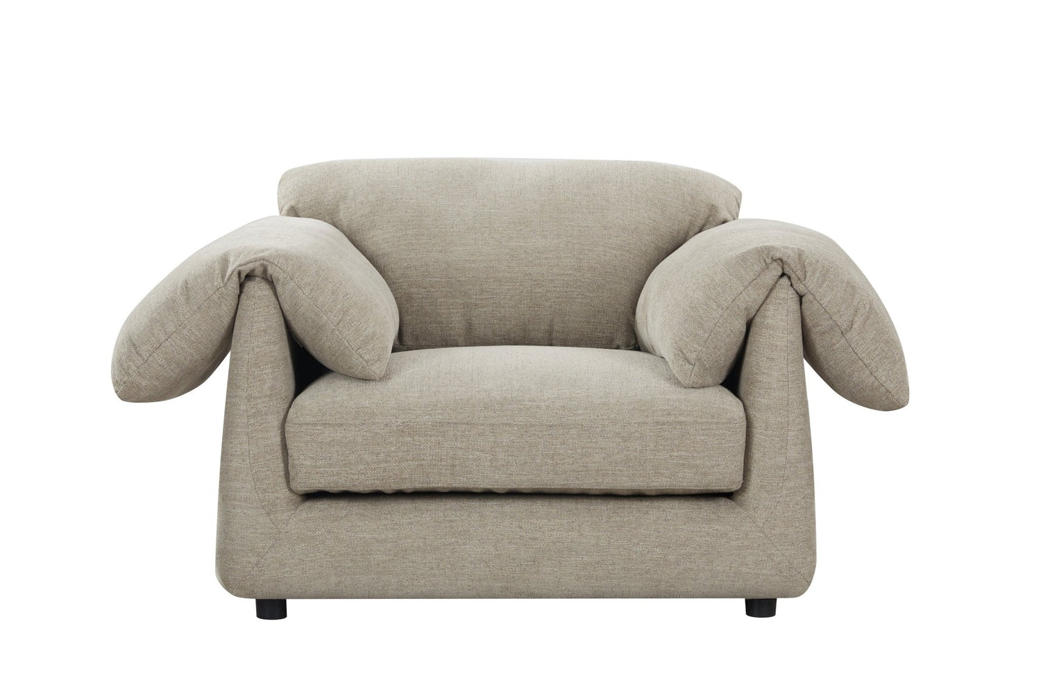 Tera gray brown Arm Chair (125CM)