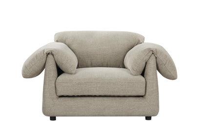 Tera gray brown Arm Chair (125CM)
