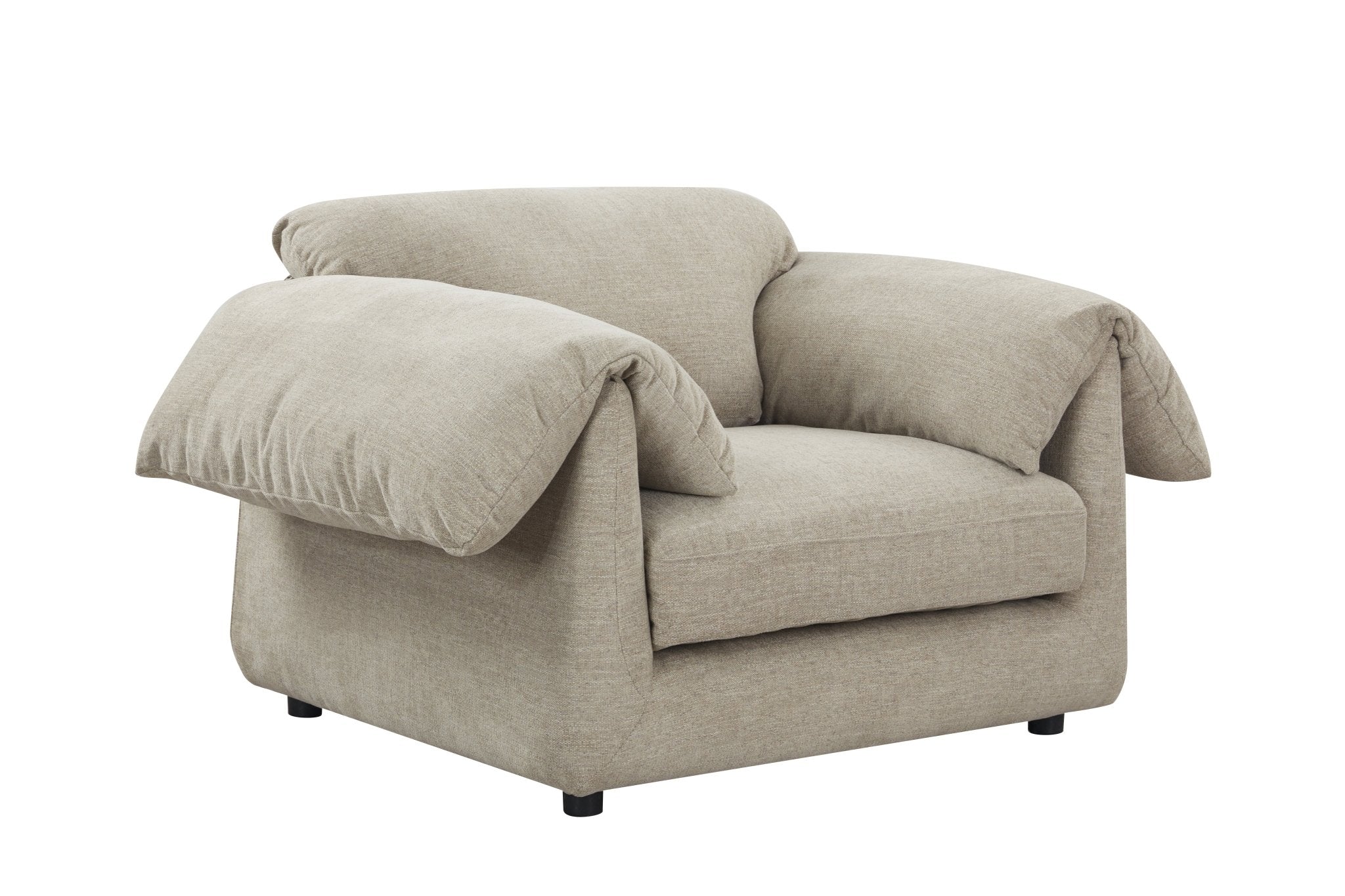 Tera gray brown Arm Chair (125CM)