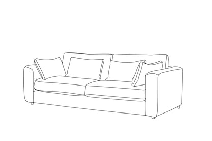 Terrona Rust XL Sofa