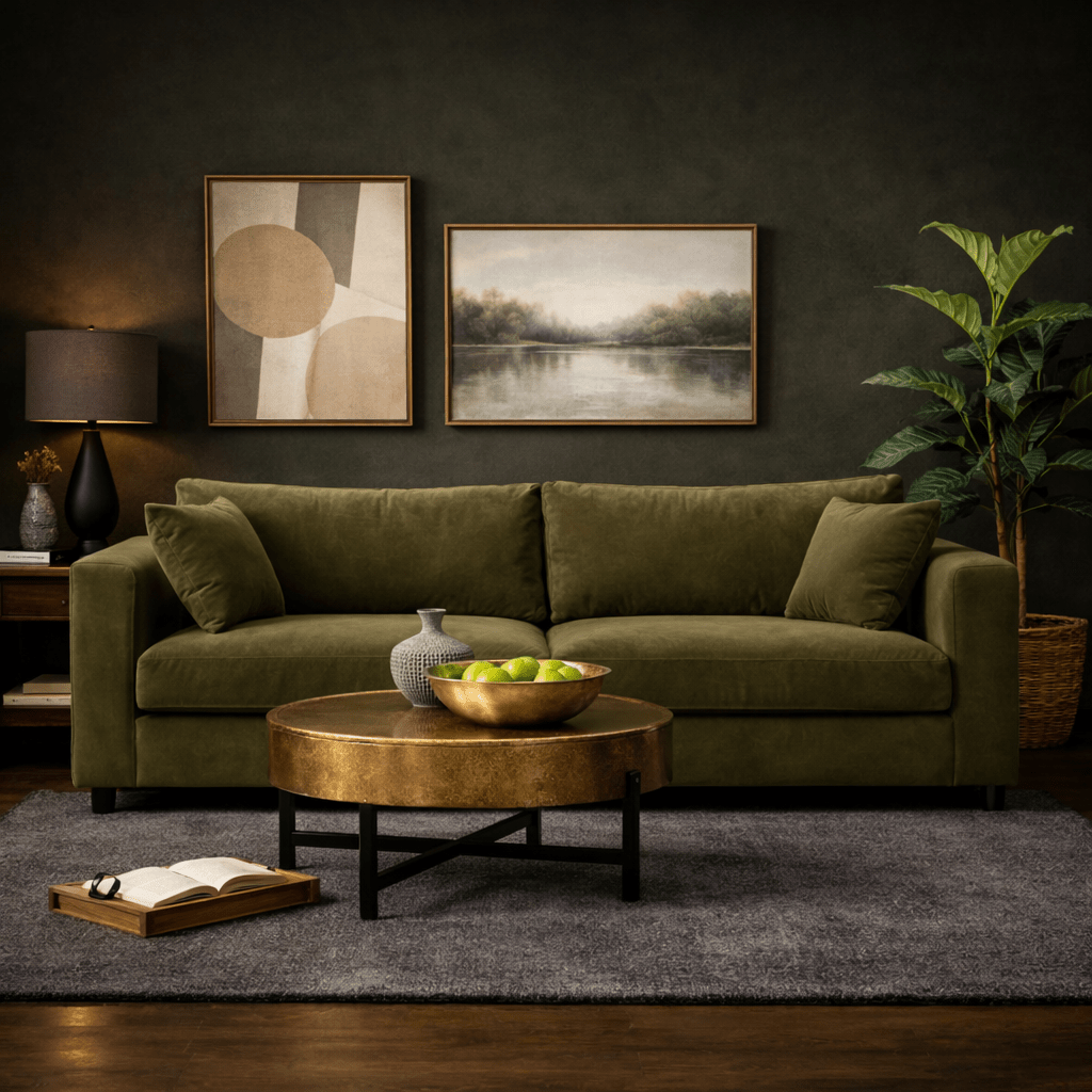 Terrona Rust XL Sofa