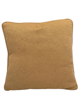 Textured Camel Brown Cushion