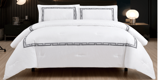 TH-E2301 Stineau K Comforter Sets (4 PCS)