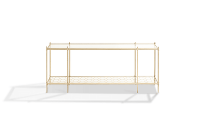 The Golden Vista Sofa Table