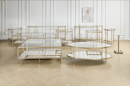 The Golden Vista Sofa Table
