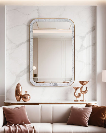 The Milanetti Marble Mirror