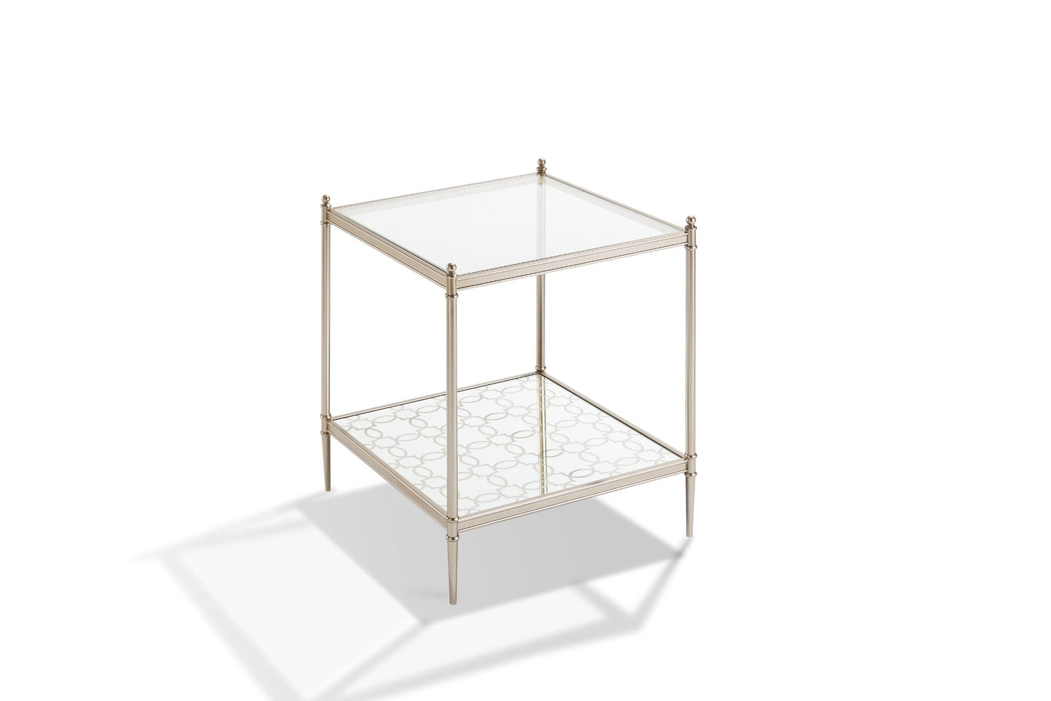 The Silver Vista Retanglar Side Table