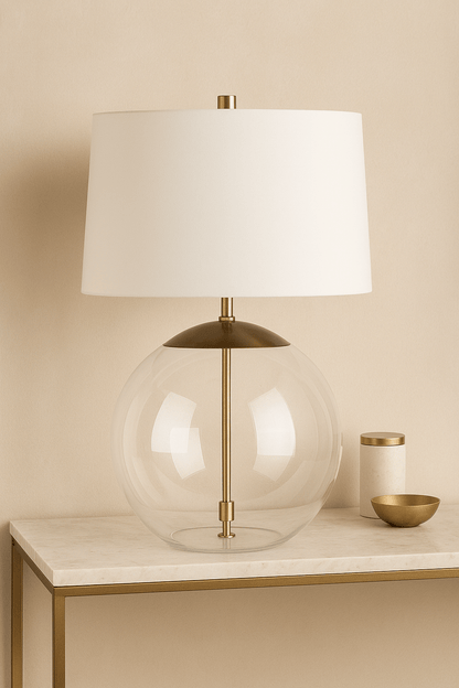 The Spire Glass table lamp
