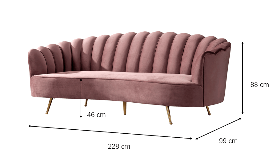 Piny Elegance Loveseat