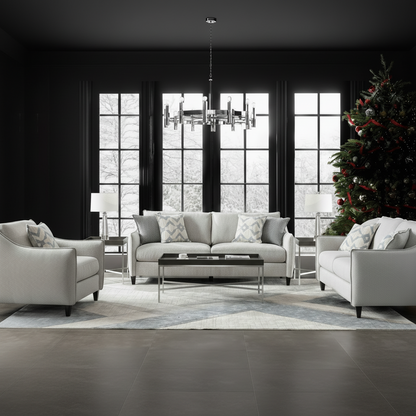 Trendy Grey Living Room Set