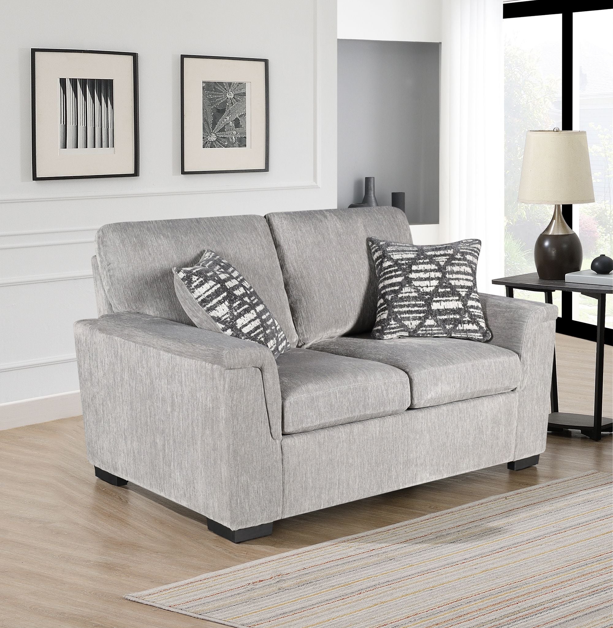 Verona Grey Living Room Set R0135-0003KT1
