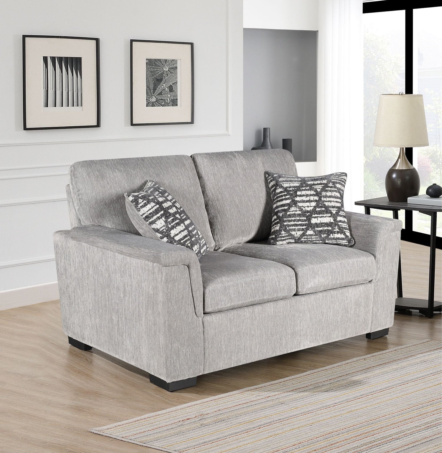 Verona Grey Loveseat