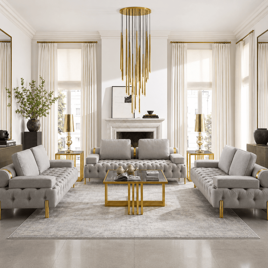 Tufting Grey set