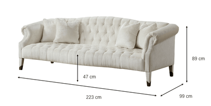Valina 3 Seater Sofa