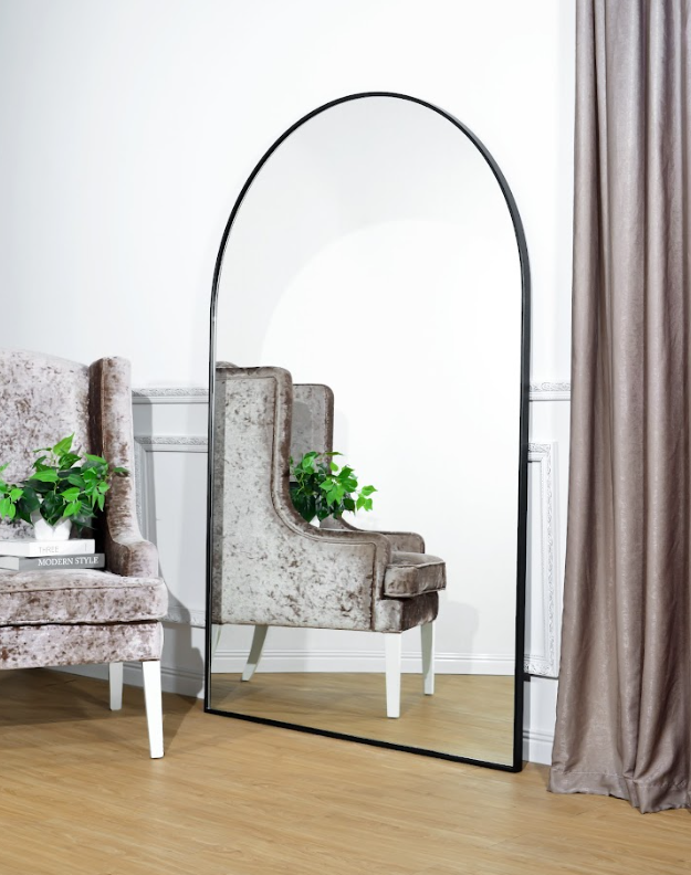 Metal frame with plain mirror variant color