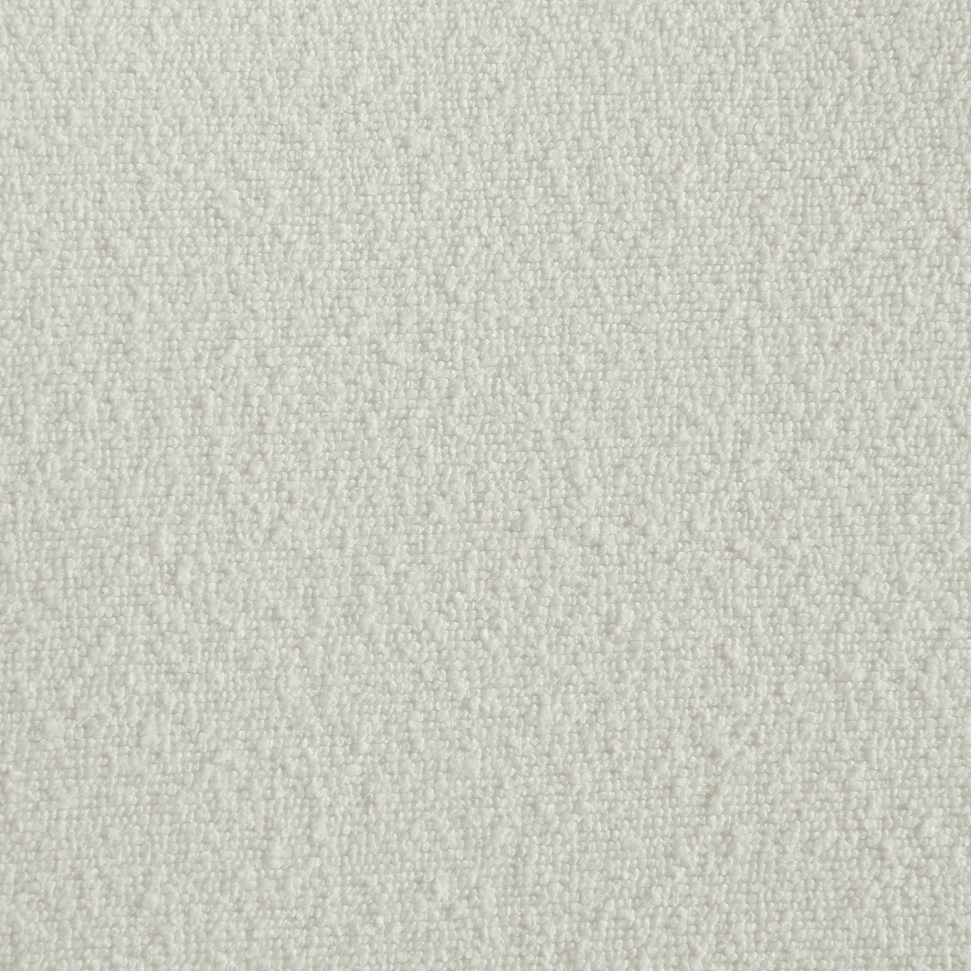 Versailles Contemporary Arm Chair with Boucle White Fabric in Black (2 Per Carton)