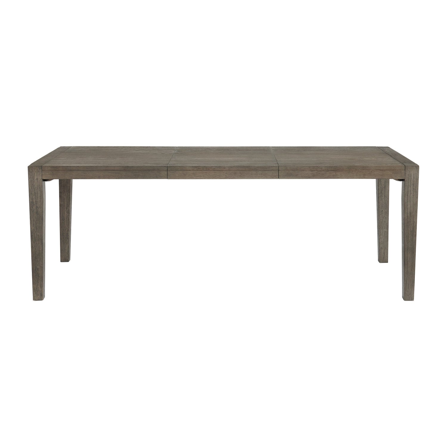 Versailles Contemporary Rectangular Dining Table With 1x24 leaf in Grey