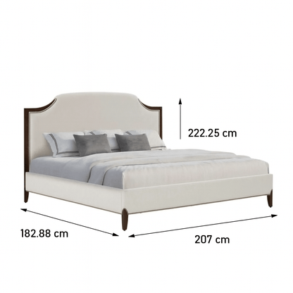 Victorian Dreams Beige Bed