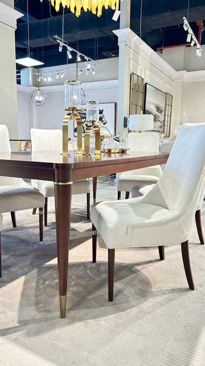 Victorian Dreams Brown Dining Table