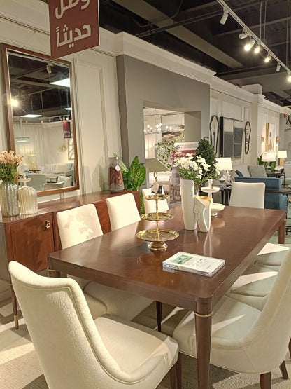 Victorian Dreams Brown Dining Table