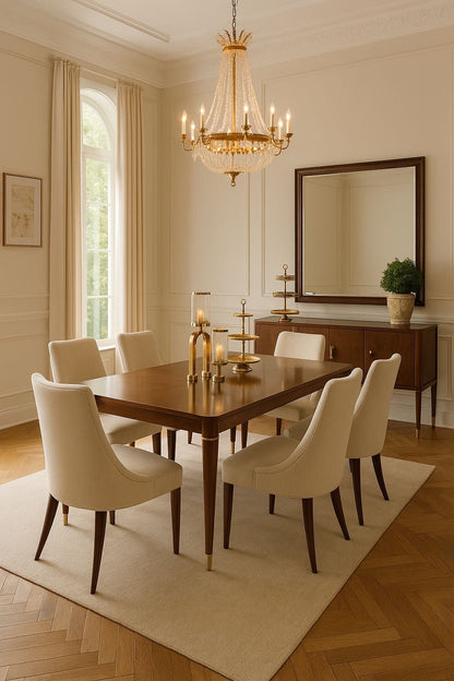 Victorian Dreams Brown Dining Table