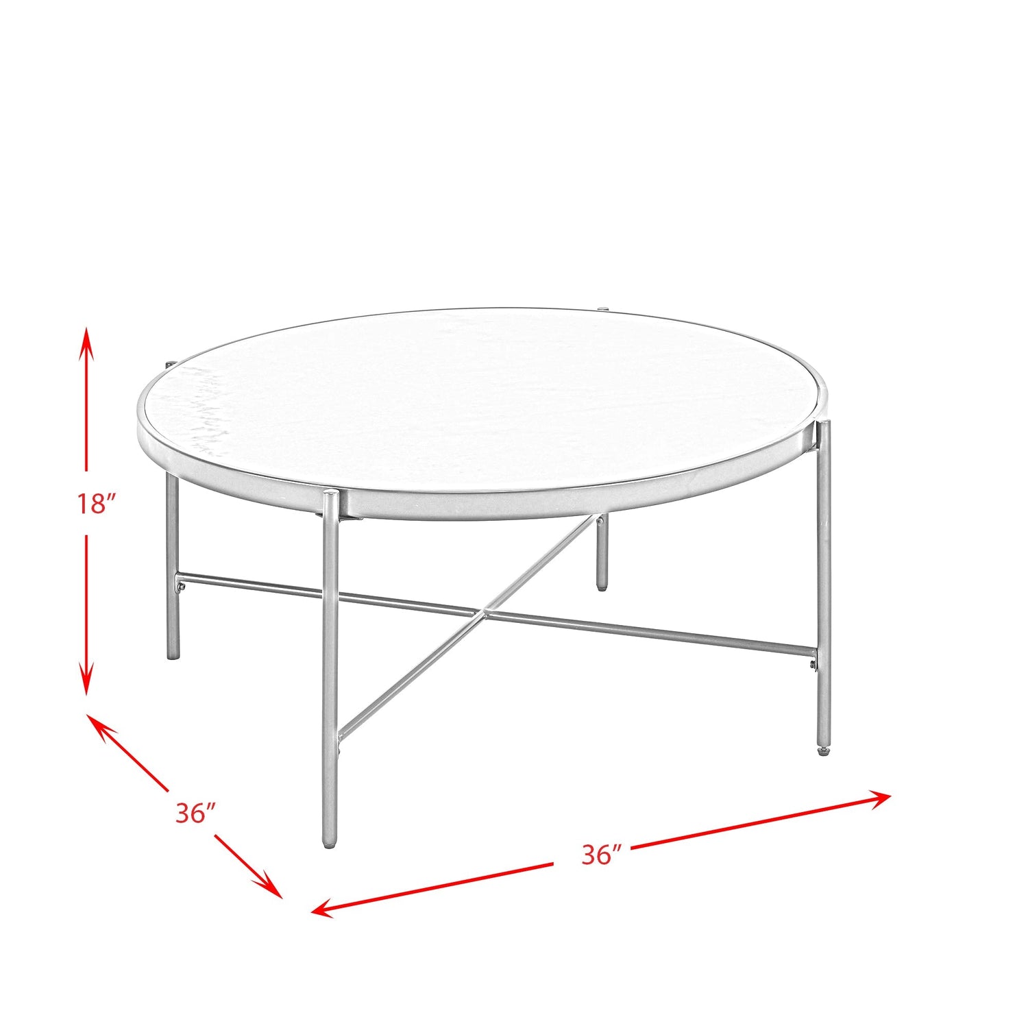 Vienna Coffee Table W/Marble Top